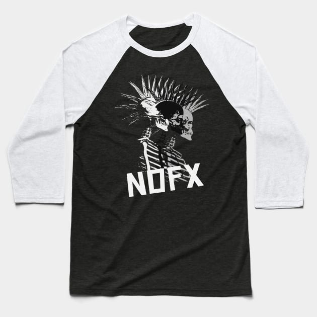 Nofx | skull punk Baseball T-Shirt by NexWave Store